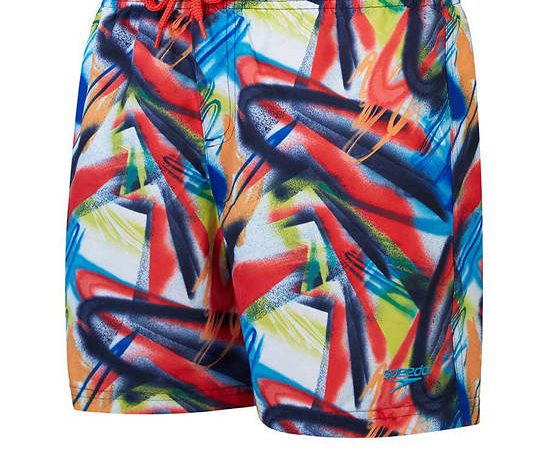 SPEEDO Boys Watershorts Digital Printed 15" Red - SP111SP171DWTH