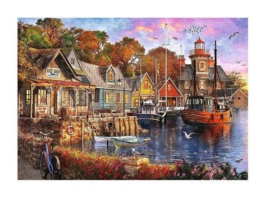 Trefl 1000 PP - Tea Time: Seaside Harbour