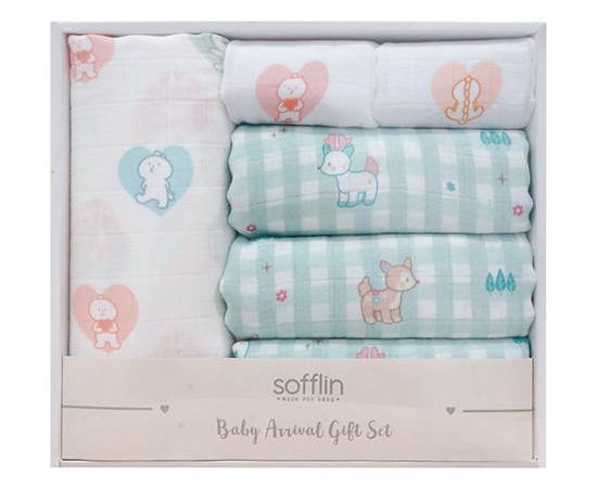 Sofflin Baby Essentials Gift Set - Best Buddies
