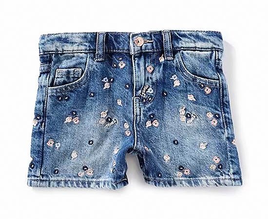 GUESS Kids Girl Short denim pants 3-6 yrs - Denim
