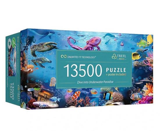 Trefl Jigsaw Puzzle 13500 pcs UFT - Dive into Underwater Paradise