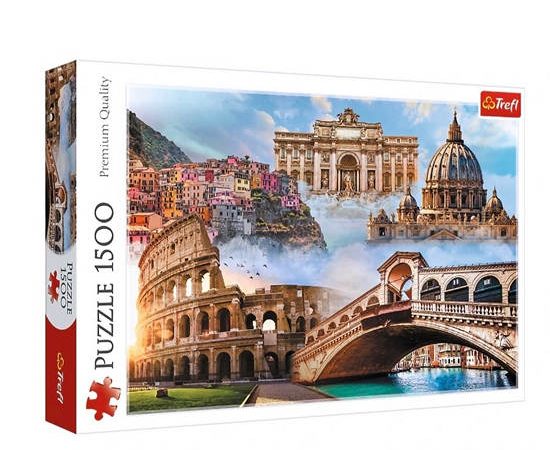 Trefl Jigsaw Puzzle 1500 pcs - Favorite Places: Italy
