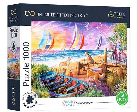 Trefl Jigsaw Puzzle 1000 pcs UFT - Sailboats View_FSC Mix 70%