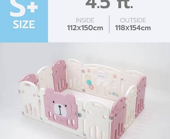 BEBEPLAY Bebeplay Children's playpen  (Robin Bird)  S+ size 4.5 Ft.